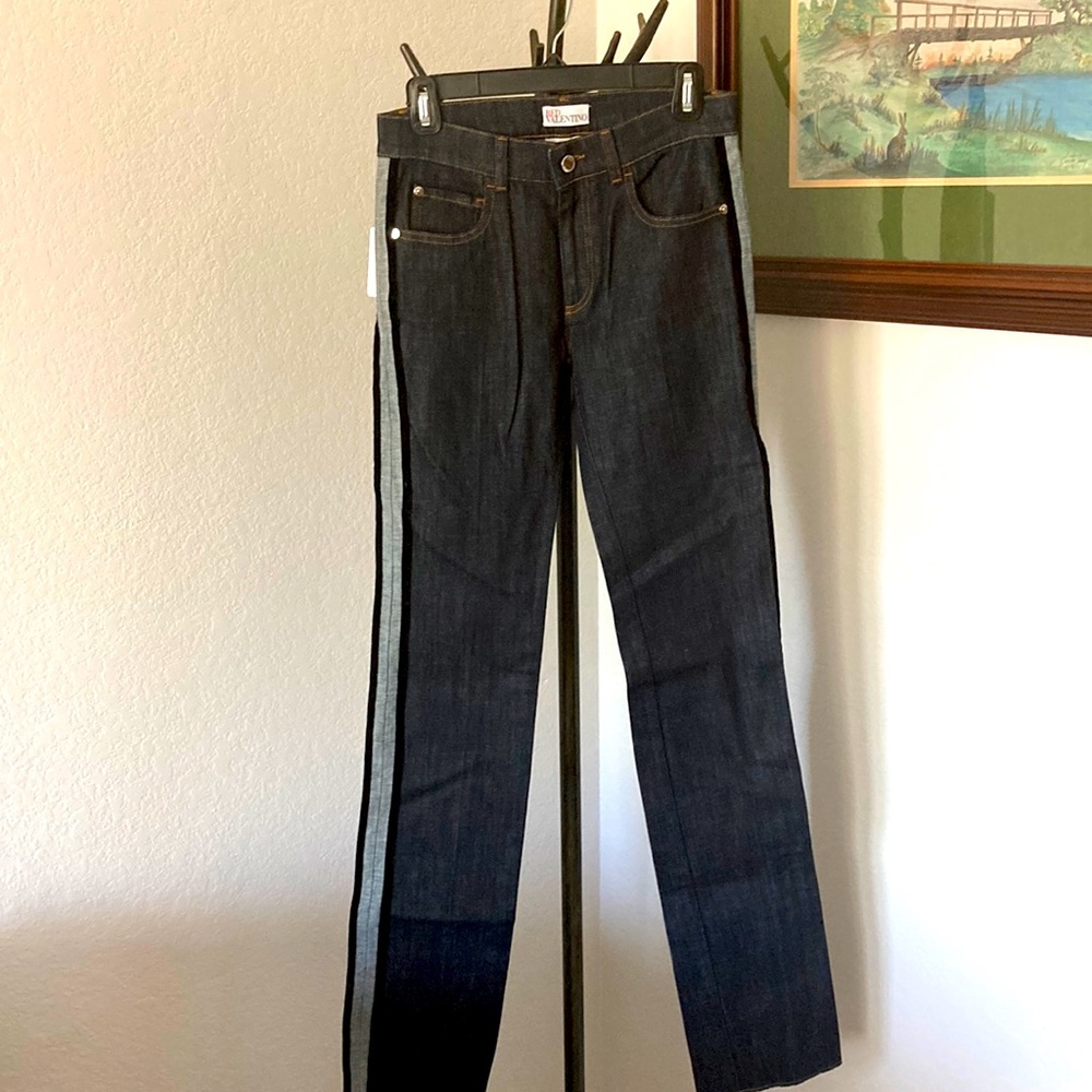 Red Valentino Jeans Straight Dark Size 26 (S)